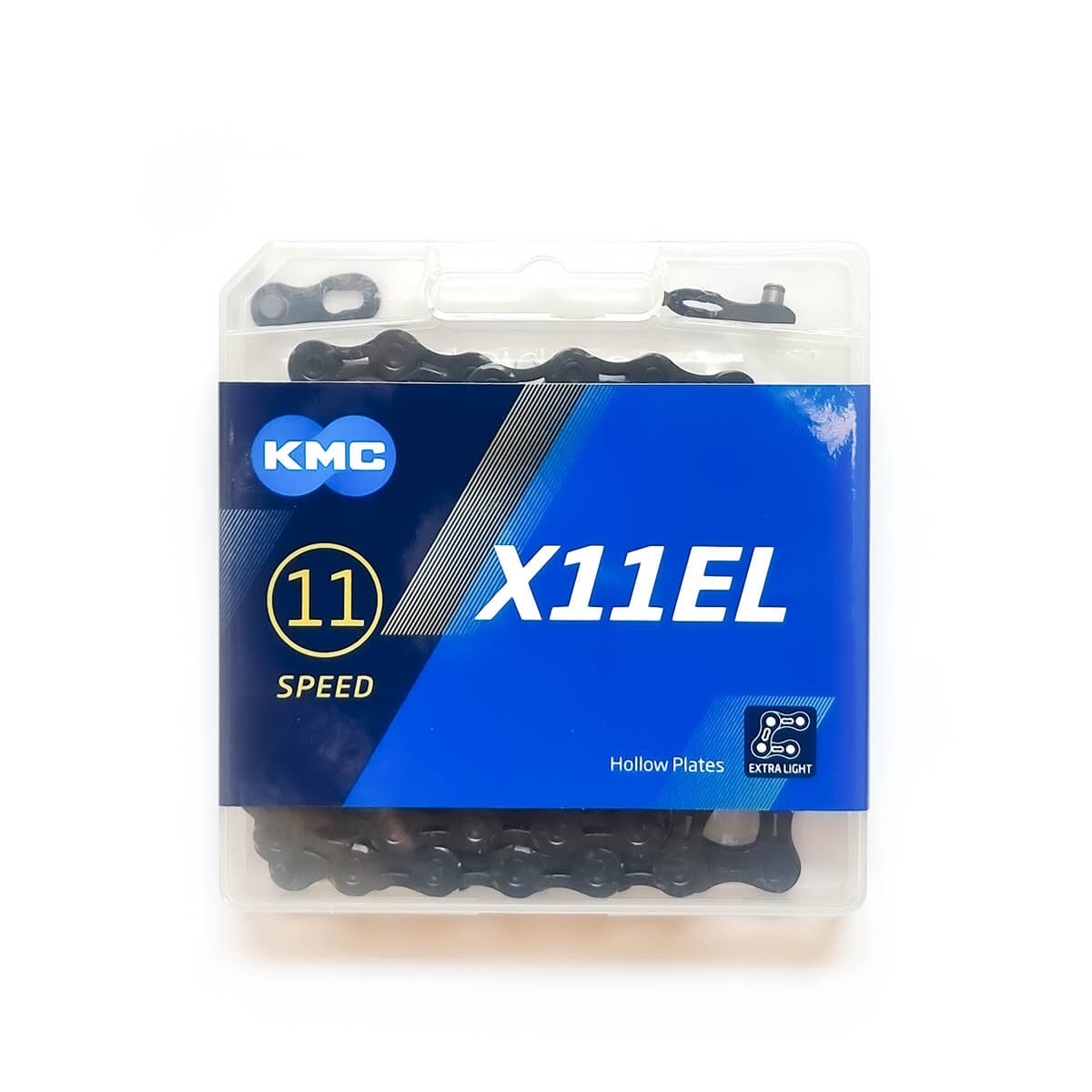 KMC X11EL Extra Light Chain Bicycle Chain KMC Black 118 Links 