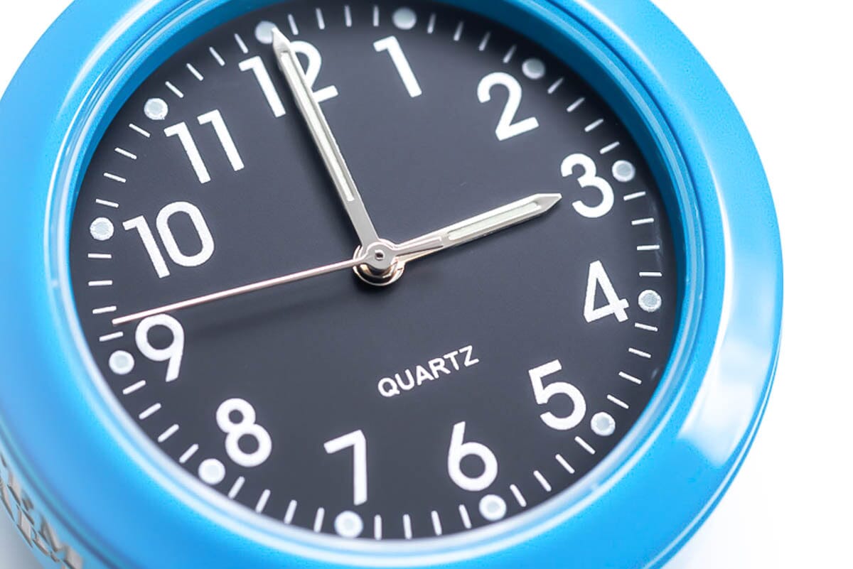 StemCAPtain Fluoro Bicycle Stem Cap Clock StemCAPtain 